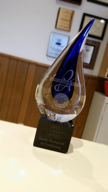Carrier 2015 President’s Award