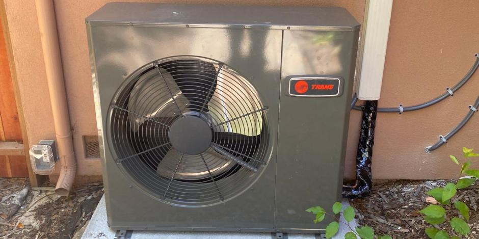 image of a heat pump installed by Hassler